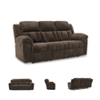 Signature Design by Ashley Furniture Frohn Chocolate Reclining Sofa
