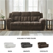 Signature Design by Ashley Furniture Frohn Chocolate Reclining Sofa
