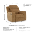 Signature Design by Ashley Furniture Kanlow Honey Recliner