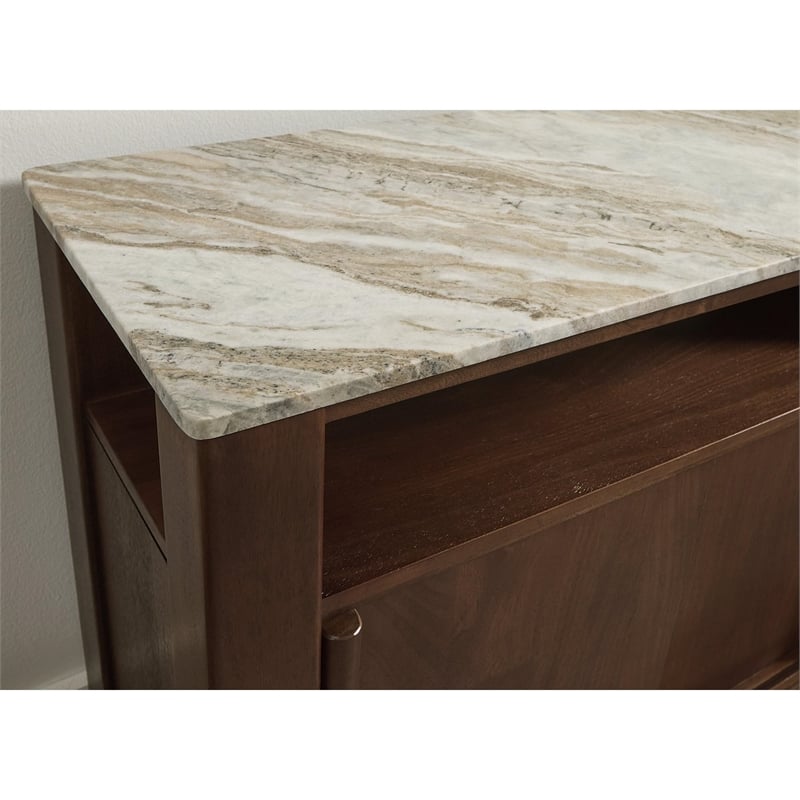 Signature Design by Ashley Furniture Tobinville Dark Brown Accent Cabinet