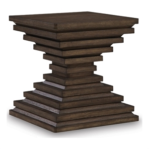 Signature Design by Ashley Furniture Hannodream Warm Brown End Table