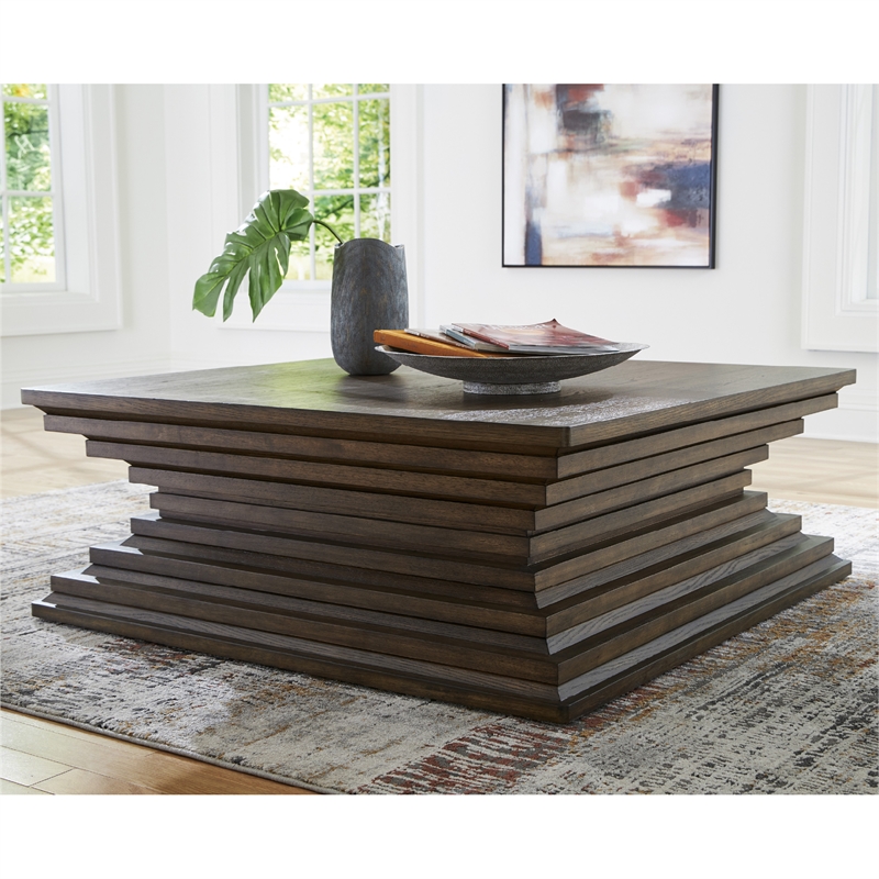 Signature Design by Ashley Furniture Hannodream Warm Brown Coffee Table
