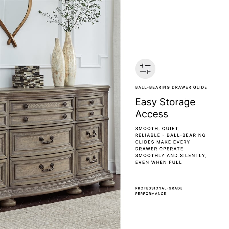 Signature Design by Ashley Furniture Ardenfield Light Brown Dresser