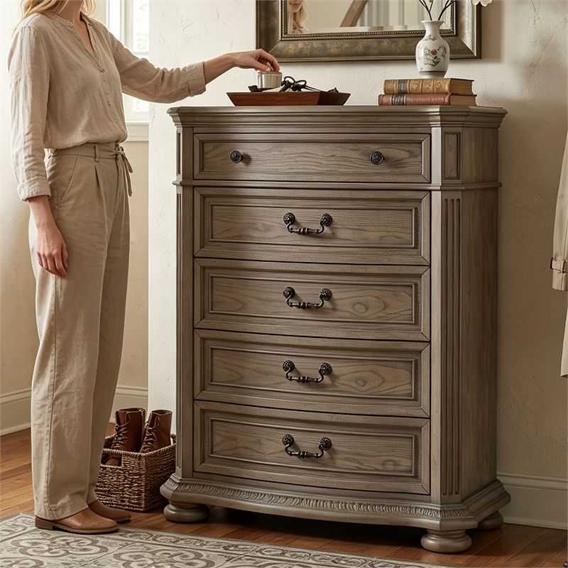 Signature Design by Ashley Furniture Ardenfield Light Brown Chest of Drawers