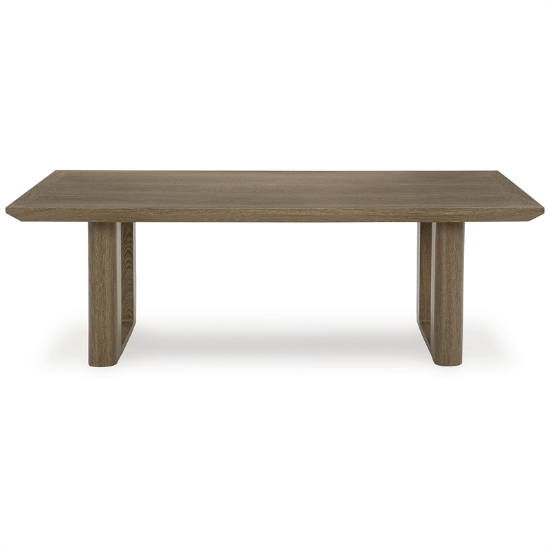 Signature Design by Ashley Furniture Serene Bay Dark Brown Outdoor Coffee Table
