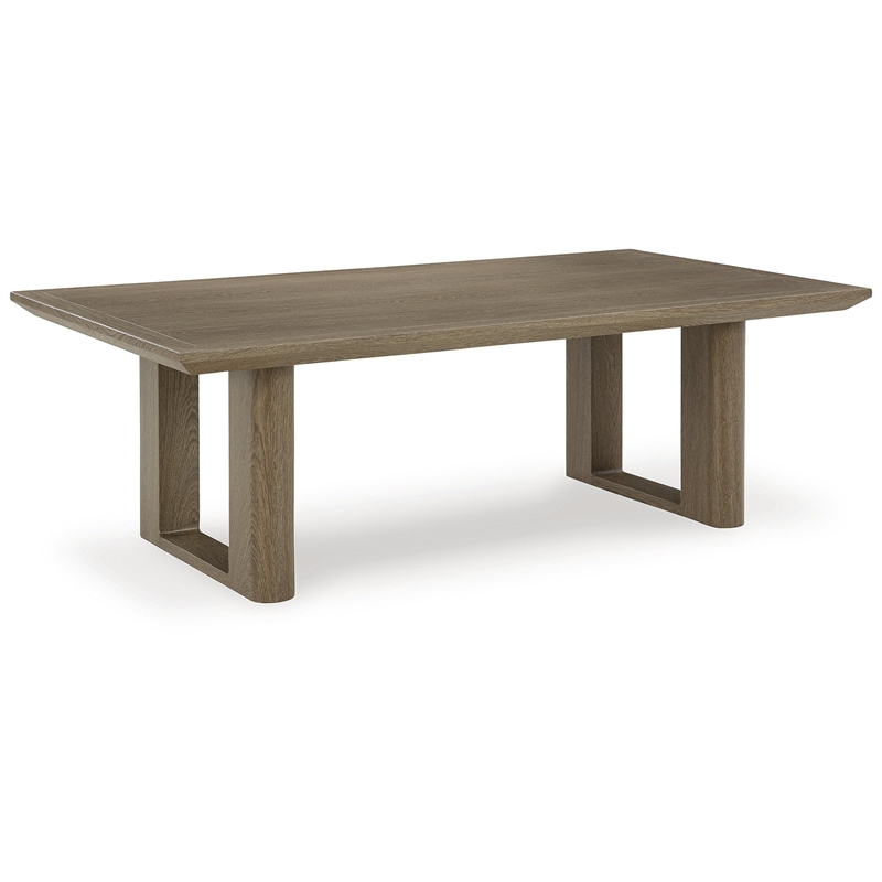 Signature Design by Ashley Furniture Serene Bay Dark Brown Outdoor Coffee Table