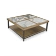 Signature Design by Ashley Furniture Montia  Gray & Off White Coffee Table