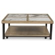 Signature Design by Ashley Furniture Montia  Gray & Off White Coffee Table