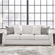 Signature Design by Ashley Maitelynn Light Gray Sofa