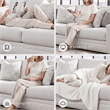 Signature Design by Ashley Maitelynn Light Gray Sofa