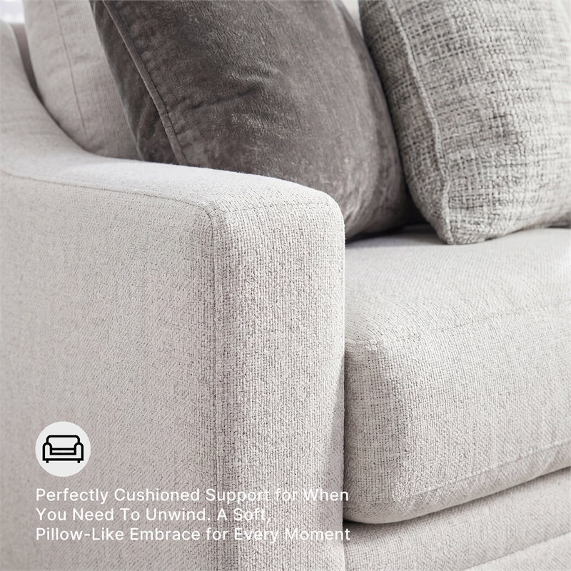 Signature Design by Ashley Maitelynn Light Gray Sofa