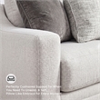 Signature Design by Ashley Maitelynn Light Gray Sofa