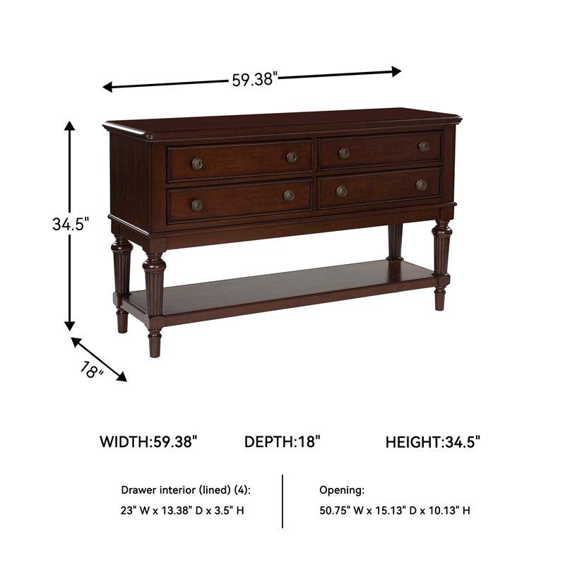 Signature Design by Ashley Lavinton Brown Dining Server