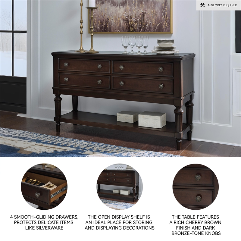 Signature Design by Ashley Lavinton Brown Dining Server