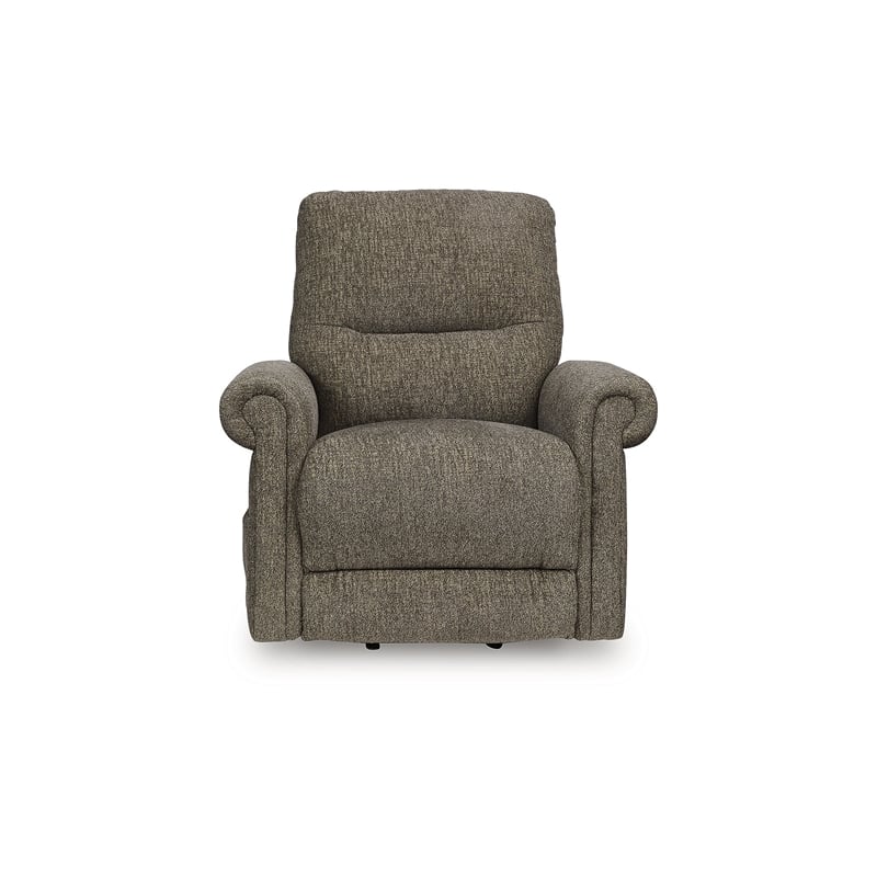 Signature Design by Ashley Aureta Brown Power Lift Recliner