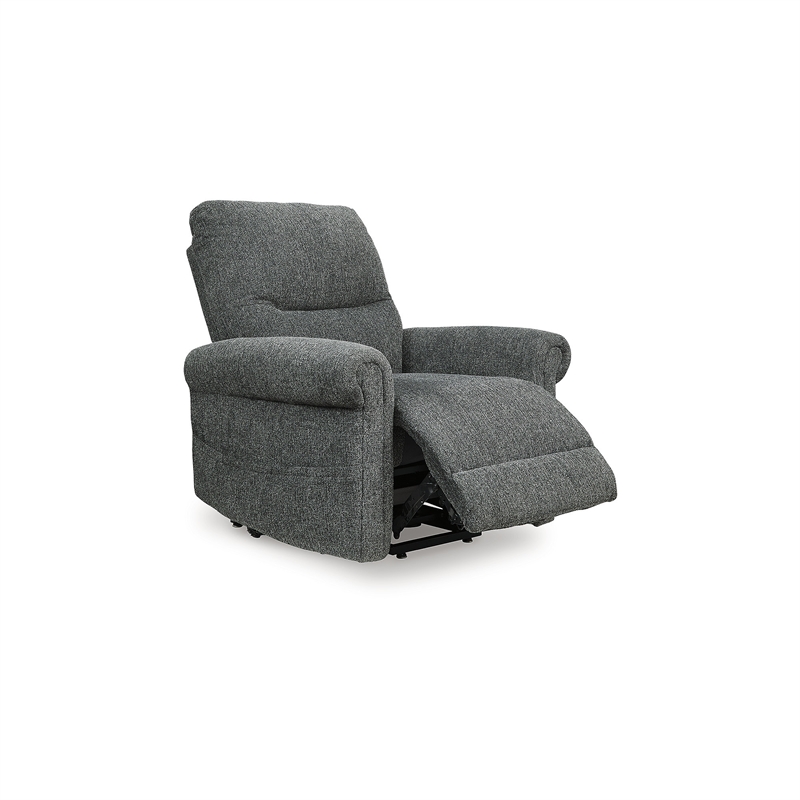 Signature Design by Ashley Aureta Black Power Lift Recliner