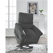 Signature Design by Ashley Aureta Black Power Lift Recliner