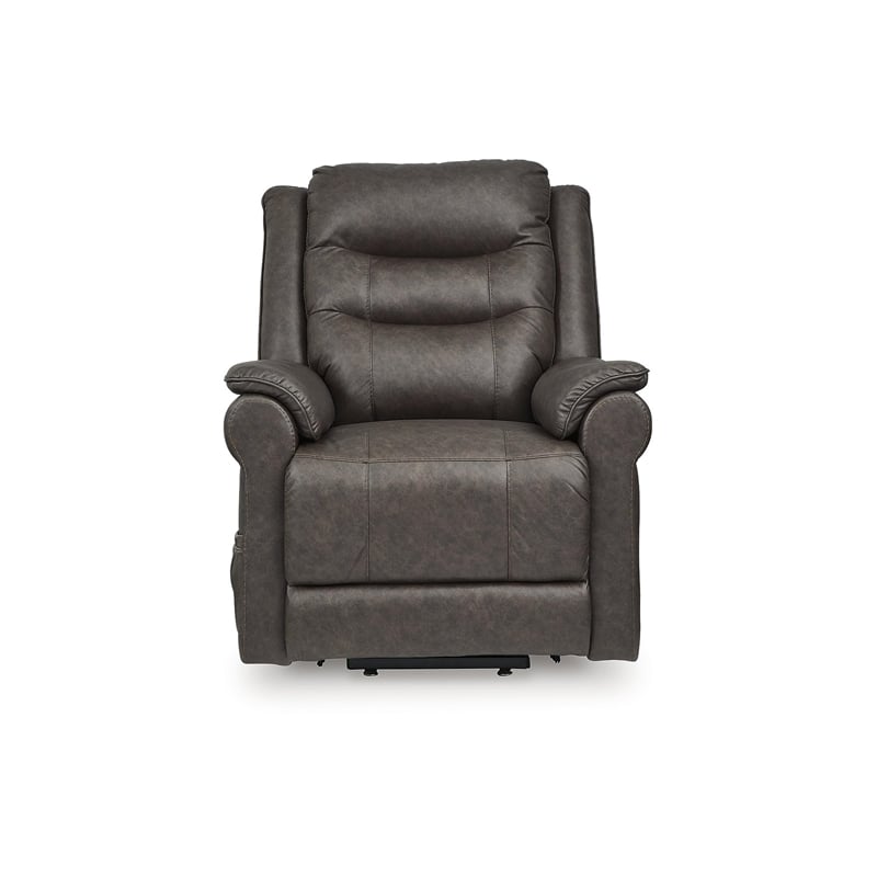 Signature Design by Ashley Oatman Brown Power Lift Recliner