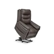 Signature Design by Ashley Oatman Brown Power Lift Recliner