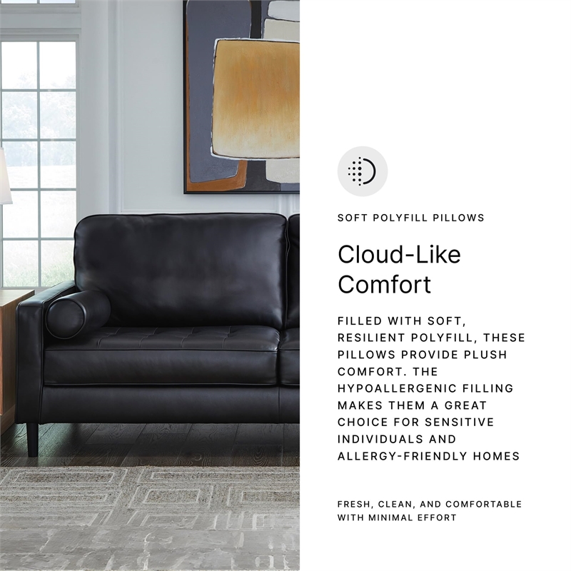 Signature Design by Ashley Bryceview Black Sofa