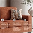 Signature Design by Ashley Aviemore Orange Queen Sofa Sleeper