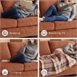 Signature Design by Ashley Aviemore Orange Queen Sofa Sleeper