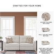 Signature Design by Ashley Danum Beige Reclining Sofa