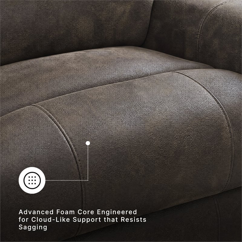 Signature Design by Ashley Relax-Living Brown Rocker Recliner