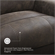 Signature Design by Ashley Relax-Living Brown Rocker Recliner