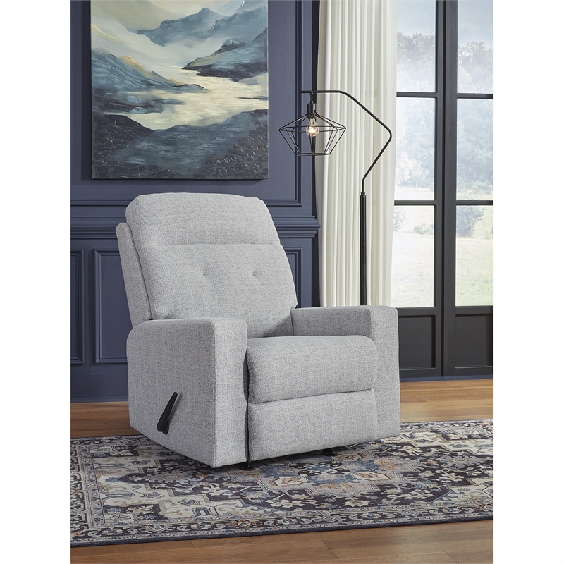 Signature Design by Ashley Valeview Beige Rocker Recliner