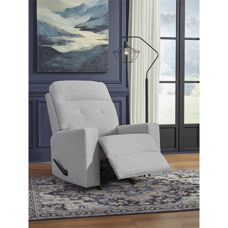Signature Design by Ashley Valeview Beige Rocker Recliner