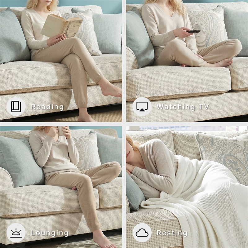 Signature Design by Ashley Monaghan Beige Loveseat