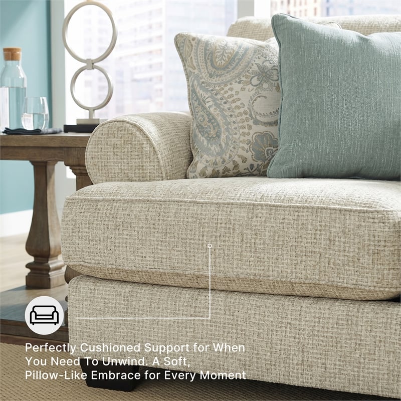 Signature Design by Ashley Monaghan Beige Loveseat