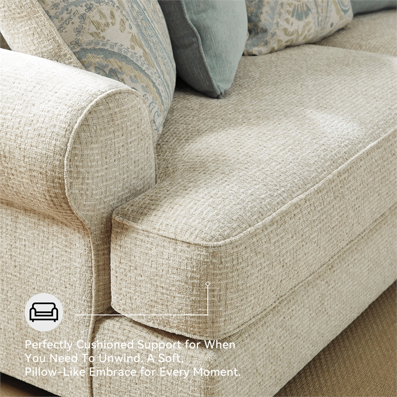 Signature Design by Ashley Monaghan Beige Sofa