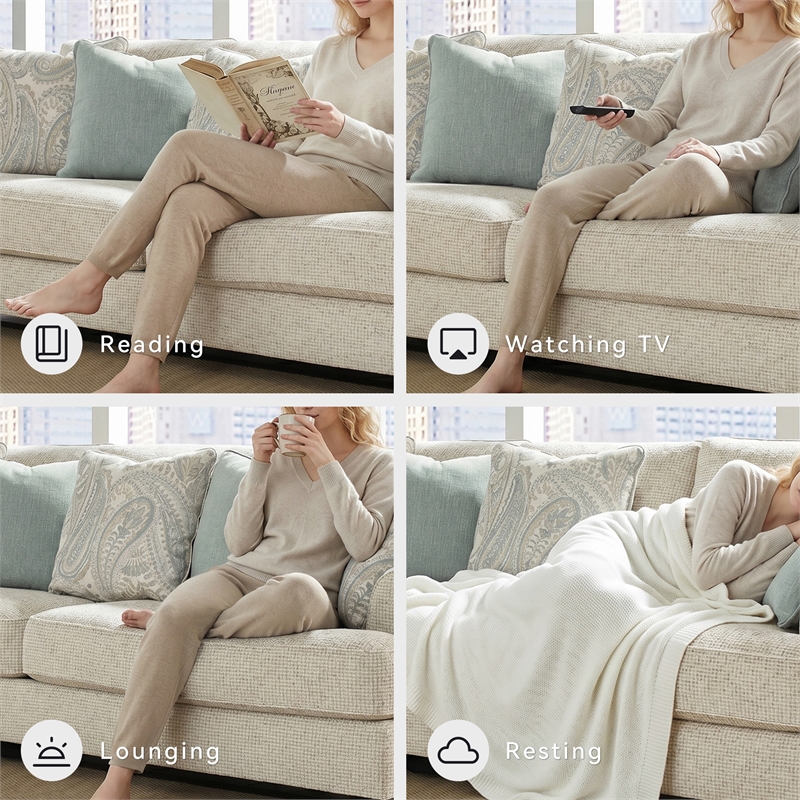Signature Design by Ashley Monaghan Beige Sofa