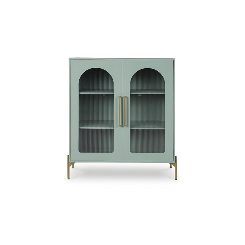 Signature Design by Ashley Adwen Light Green Accent Cabinet