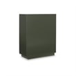 Signature Design by Ashley Geirwood Dark Green Accent Cabinet