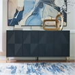 Signature Design by Ashley Loirwick Dark Blue Accent Cabinet