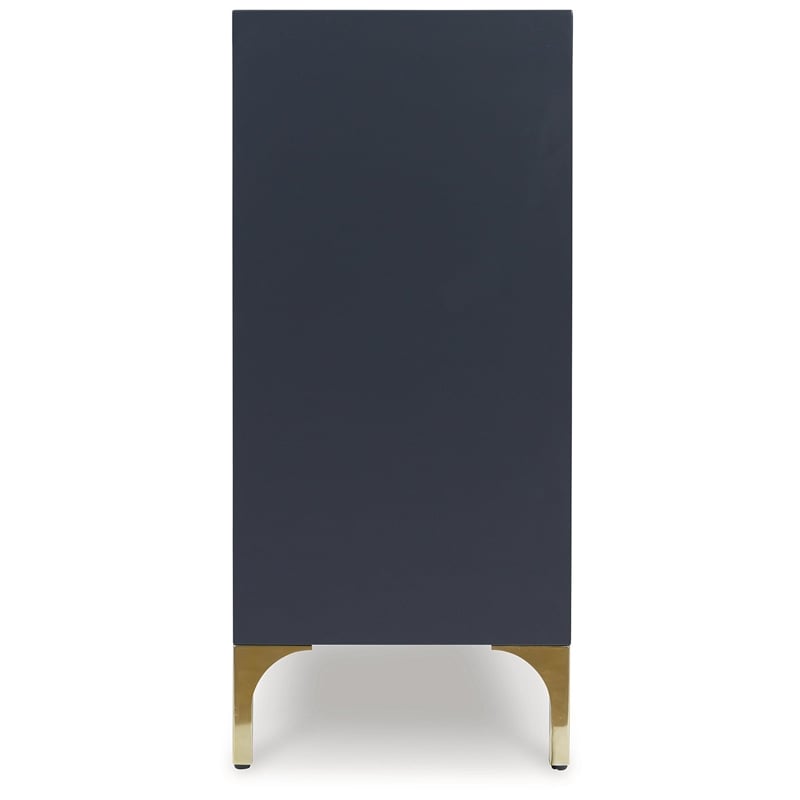 Signature Design by Ashley Loirwick Dark Blue Accent Cabinet