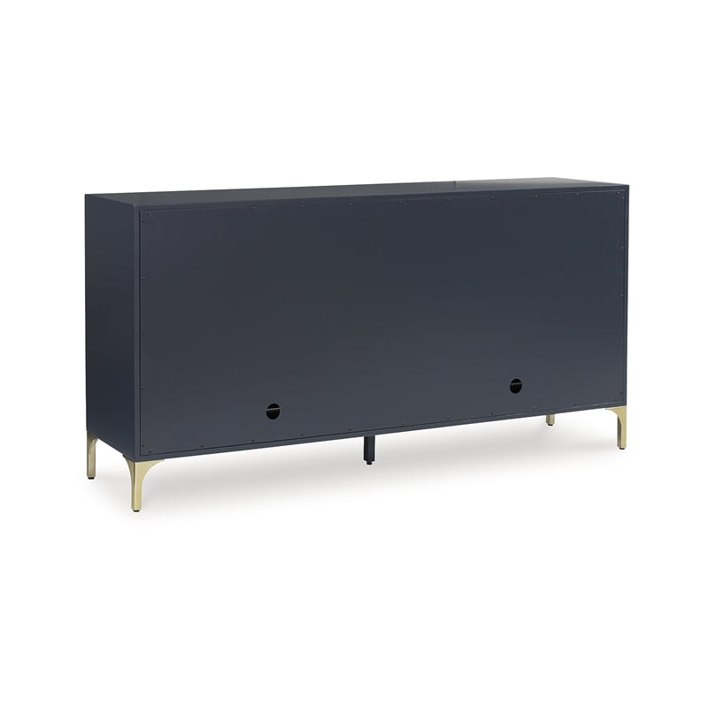 Signature Design by Ashley Loirwick Dark Blue Accent Cabinet