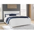 Signature Design by Ashley Fortman White King/California King Panel Headboard