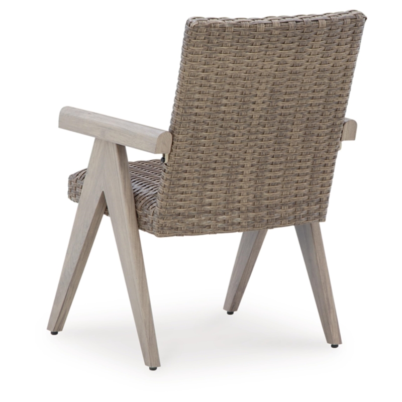 Signature Design by Ashley Haven Retreat Beige Arm Chair - Set of 2