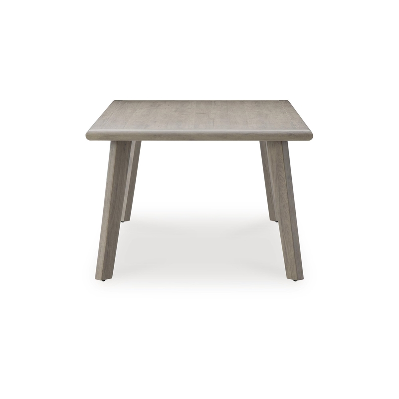 Signature Design by Ashley Haven Retreat Beige RECT Dining Table w/UMB OPT