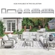 Signature Design by Ashley Agoda Pearl Gray Sofa with Cushion
