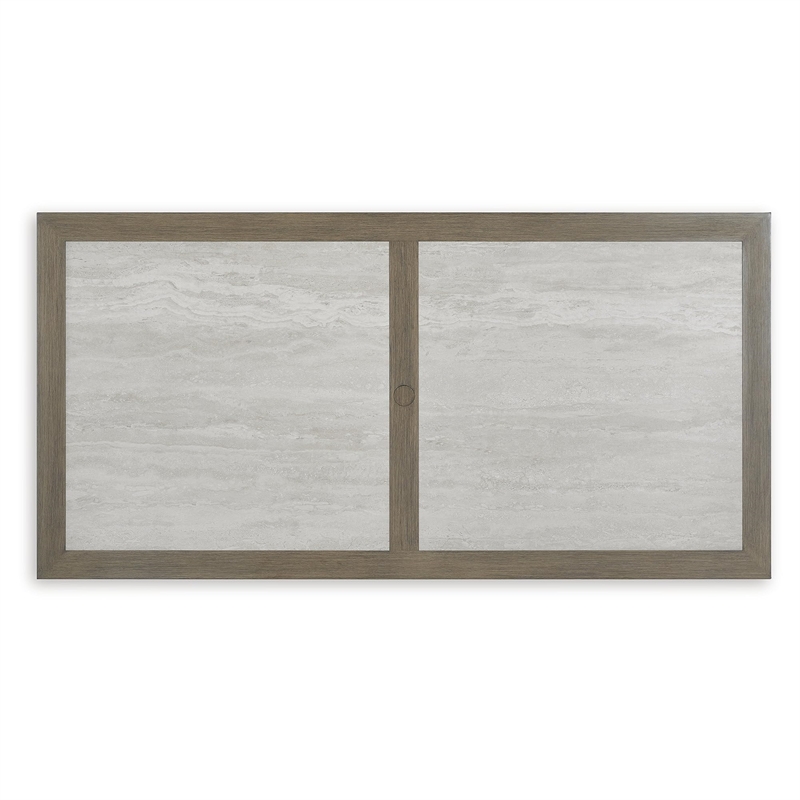 Signature Design by Ashley Rainier Ranch Brown Outdoor Dining Table