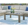 Signature Design by Ashley Kimpton Isle Brown Outdoor Coffee Table