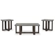 Signature Design by Ashley Dynnford Gray Table - Set of 3
