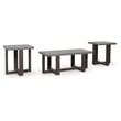 Signature Design by Ashley Dynnford Gray Table - Set of 3