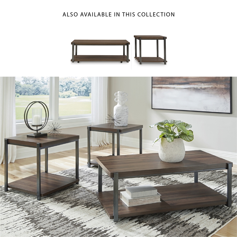 Signature Design by Ashley Trindwick Brown Table - Set of 3