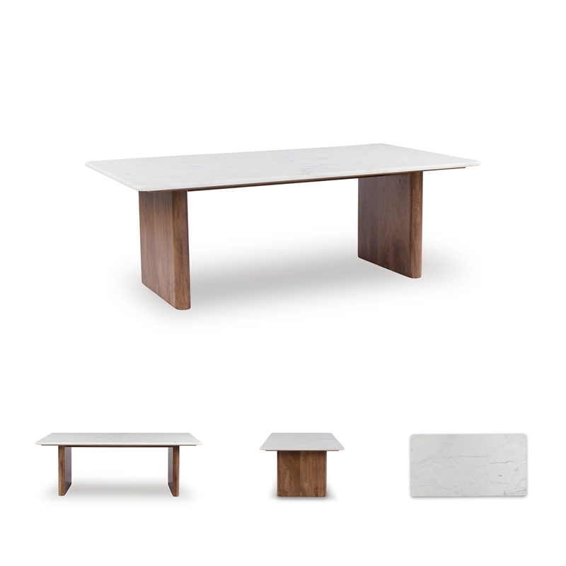 Signature Design by Ashley Isanti White Coffee Table